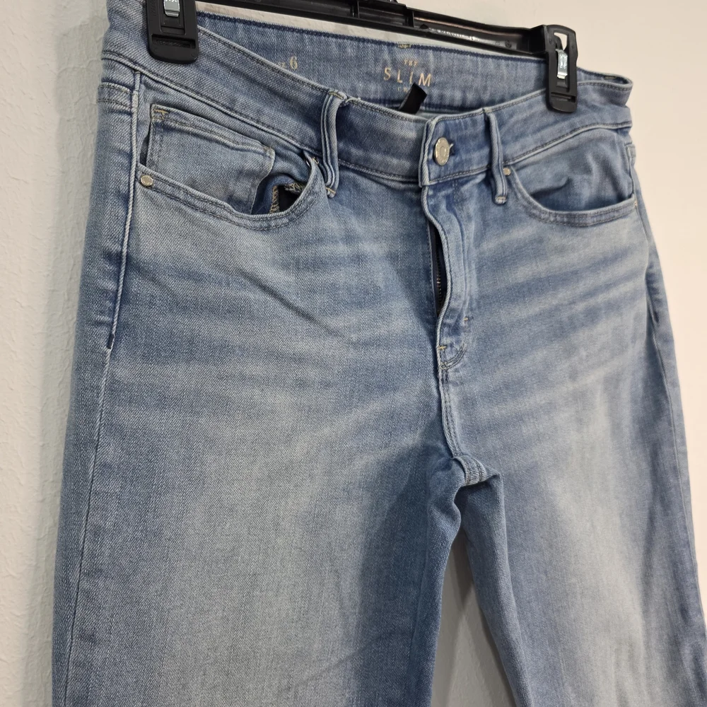 The Slim Crop Jeans Mid Rise - Picture 5 of 10